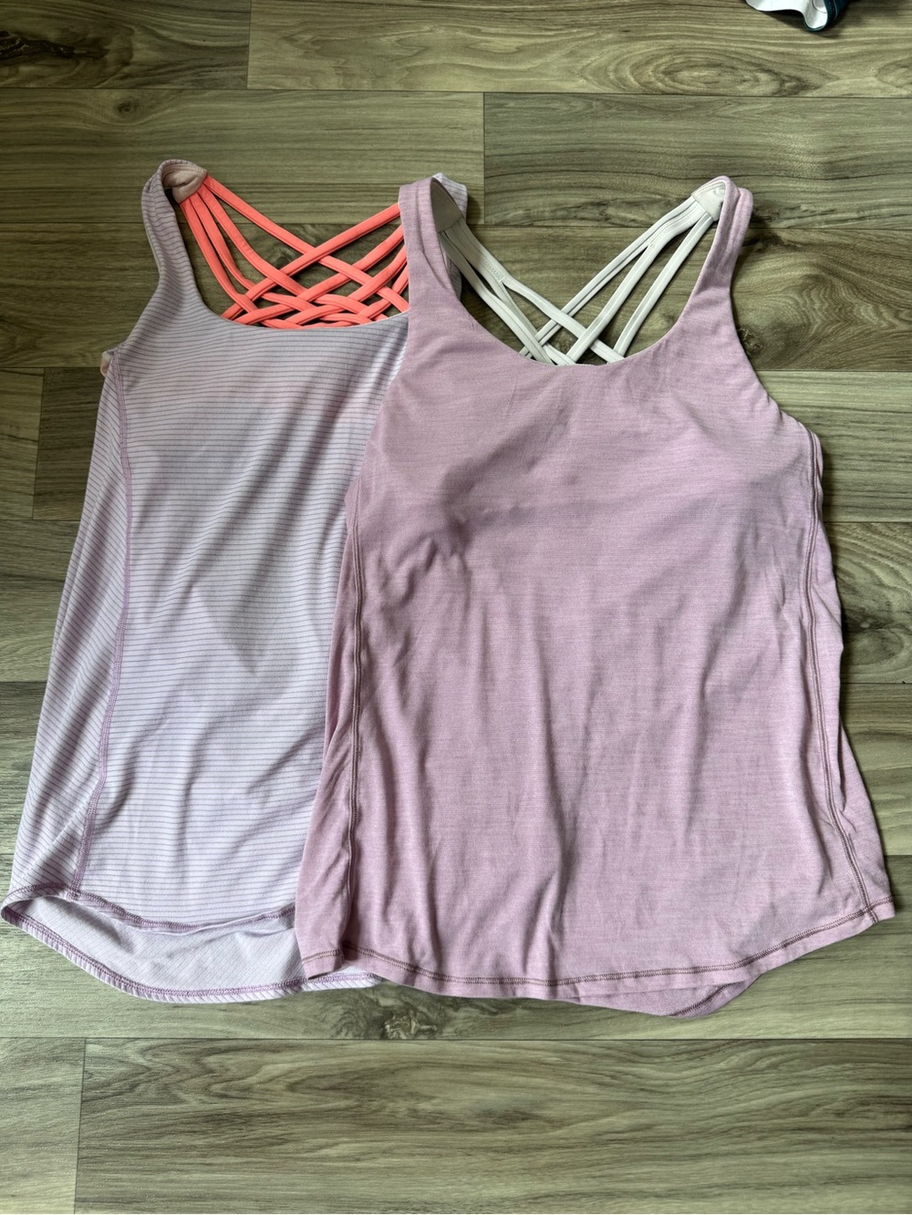 Lululemon Slay The Studio 2-In-1 Tank AND Lululemon Wild Tank Size 4